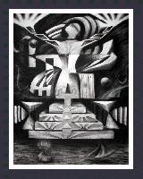 'Body_of_Man'  Cubist and figural influence, Fine Art print, poster or original