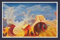 'CITY FATE'     Original Oil Painting, canvas