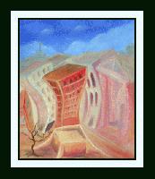 'EASTERN DANCE'   Original surrealism, Oil Painting on canvas