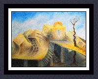 'SOUTHWESTERN SUMMERTIME'    Original surrealism, Oil Painting on canvas