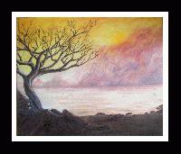 Rebirth  Original surrealist fine art, oil painting on canvas 