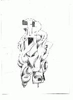 Sketch1  Cubism and Figural influence