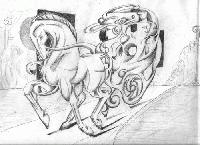 Sketch5 Cubism and Figural influence