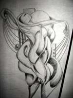 SketchC   Cubism and Figural influence